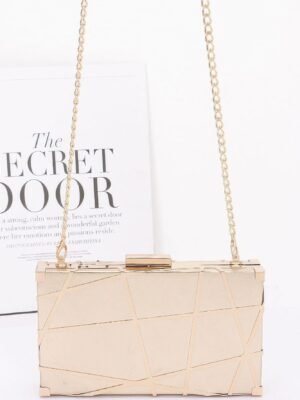 Metal Case Metallic Clutch