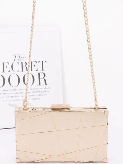 Metal Case Metallic Clutch