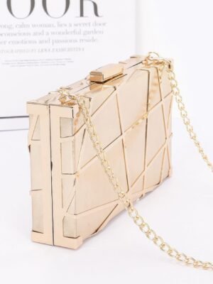 Metal Case Metallic Clutch Metal Case Metallic Clutch