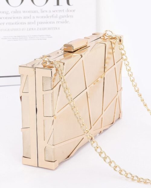 metal case metallic clutch
