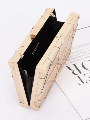 Metal Case Metallic Clutch Metal Case Metallic Clutch
