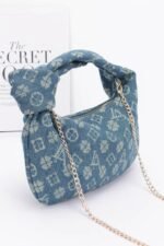 Denim Hobo Bag - Image 2