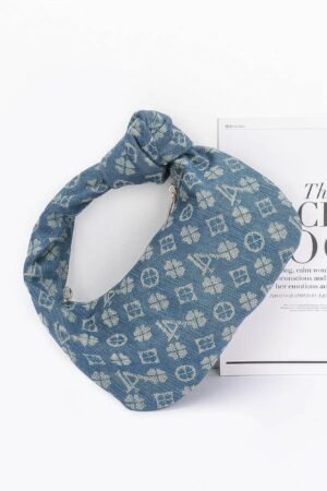 soft denim shoulder bag for everyday use