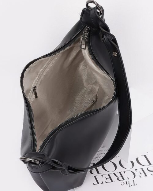 faux strap shoulder bag