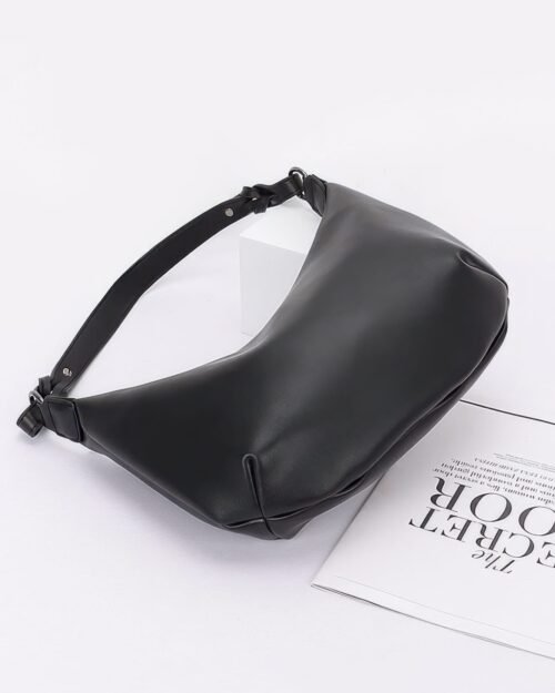 faux strap shoulder bag