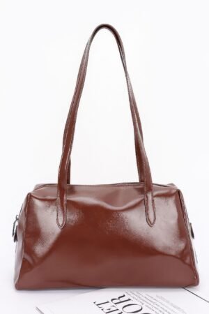 Faux Leather Sport Bag
