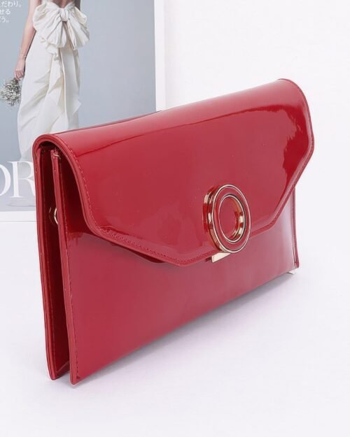 patent leather flap crossbody bag