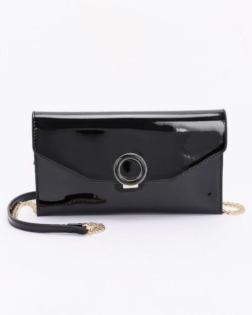 patent leather flap crossbody bag