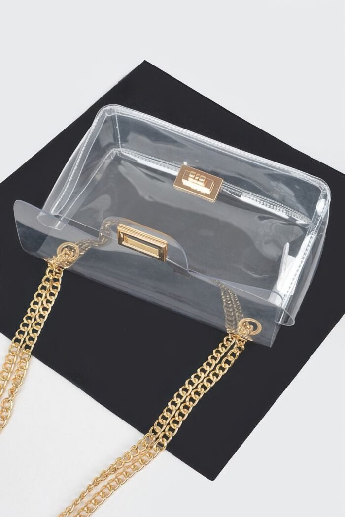 Transparent flap crossbody bag - image 3