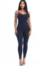 Solid Bodycon Cami Jumpsuit - Image 11
