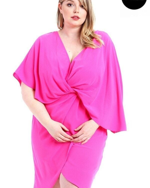 Woven Fabric Stretch Dress