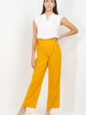 High Waist Paperbag Wide Pants High Waist Paperbag Wide Pants