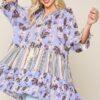 Mix And Match Tassel Tie Peasant Top