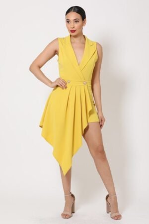 Bottom Ruffle Cover Romper