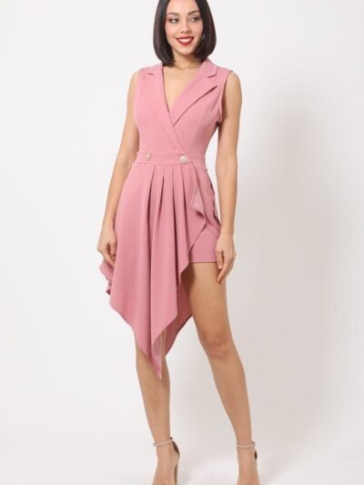 Bottom Ruffle Cover Romper