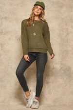 A Multicolor Knit Sweater - Image 5