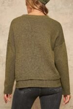 A Multicolor Knit Sweater - Image 6