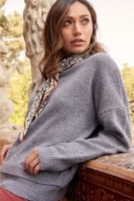 A Multicolor Knit Sweater - Image 8