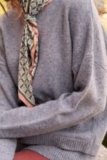 A Multicolor Knit Sweater - Image 9