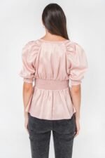 A Solid Sateen Top - Image 5
