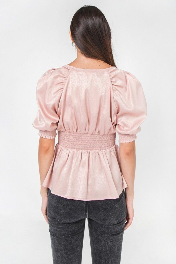 A solid sateen top - image 5