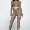 Animal Print Long Sleeve Set