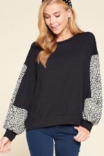 Solid Jersey Casual Top - Image 3