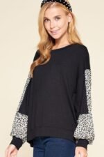 Solid Jersey Casual Top - Image 4