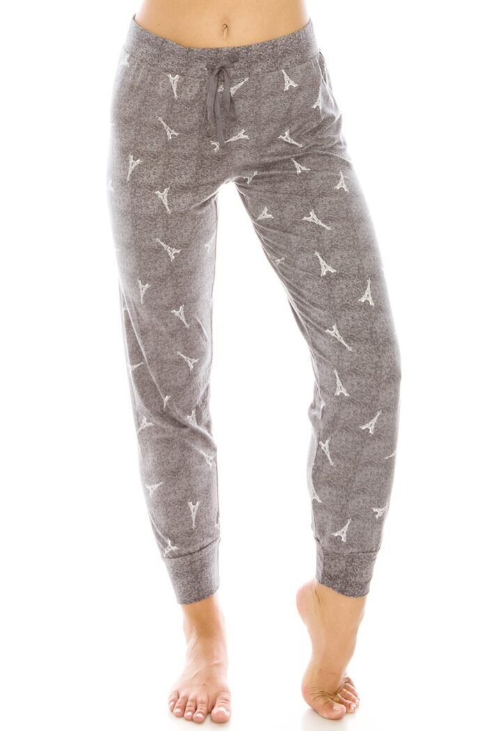 Solid and animal print mixed knit turtleneck top with long sleeves
