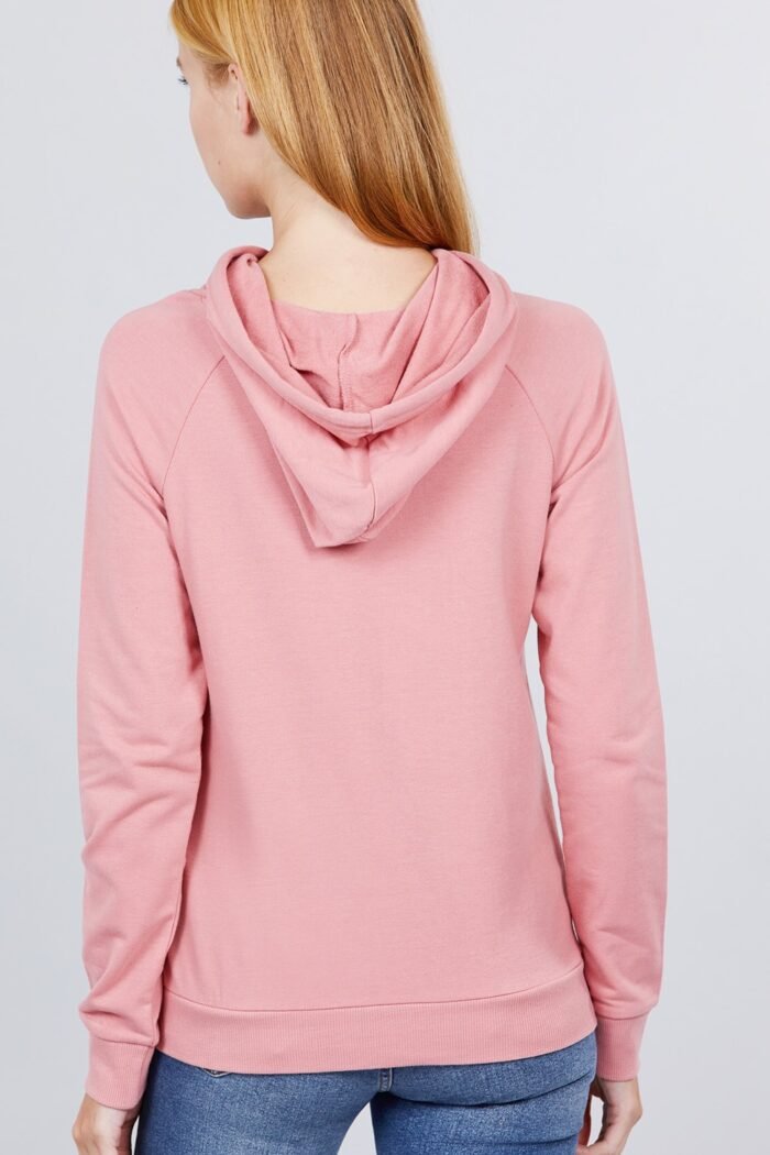 French terry pullover hoodie - image 12