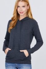 French Terry Pullover Hoodie - Image 7