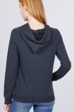 French Terry Pullover Hoodie - Image 9