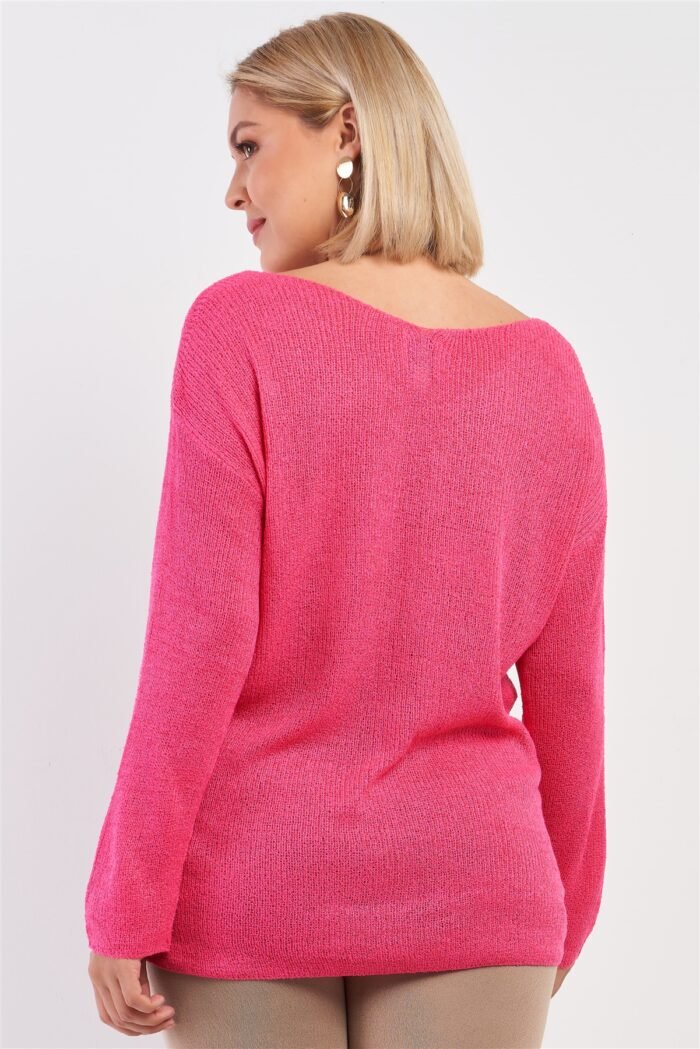 Plus "free as a bird" logo knit sweater - image 3