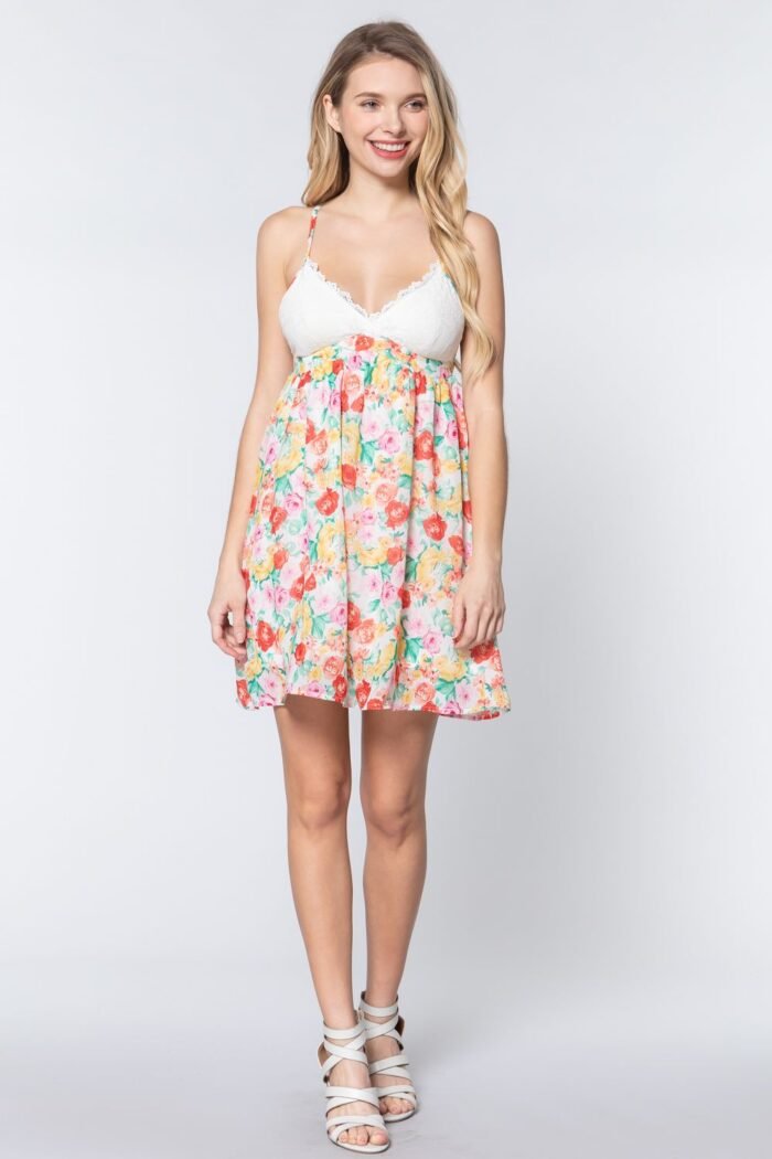 Dress – open back off white summer style