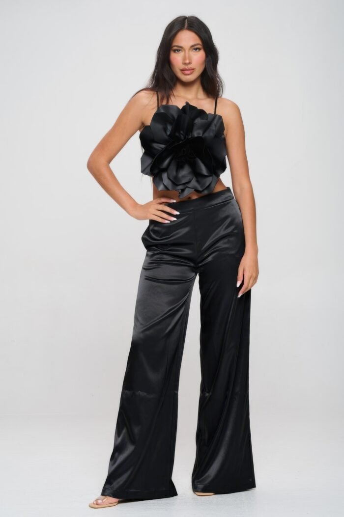 Crop top & pant set - image 7