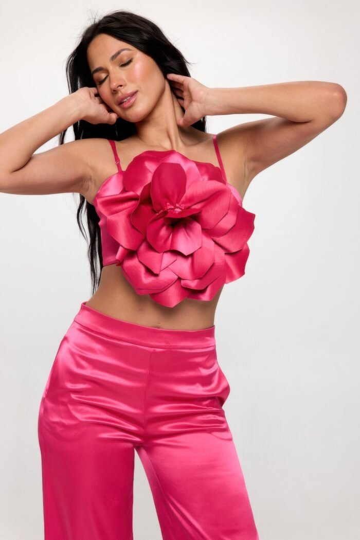 Crop top & pant set - image 4