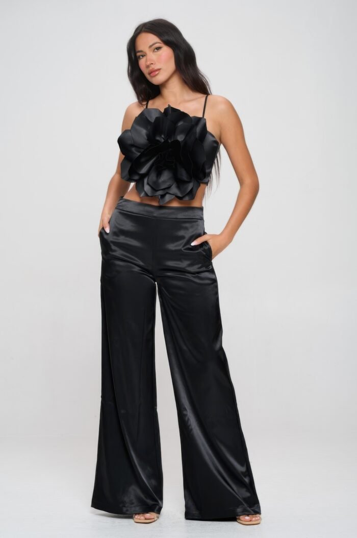 Crop top & pant set - image 8