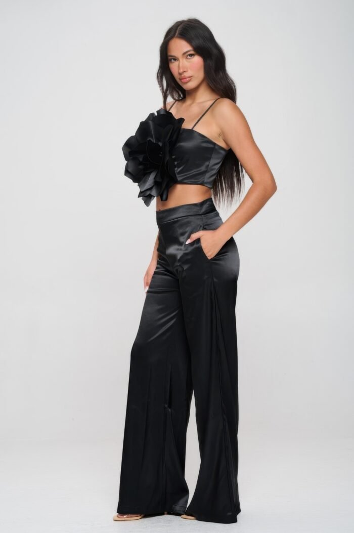 Crop top & pant set - image 9
