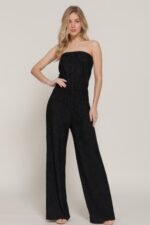Crinkle Knit Tube Jumpsuit - Image 10