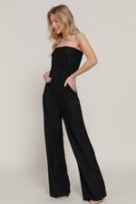 Crinkle Knit Tube Jumpsuit - Image 11