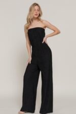 Crinkle Knit Tube Jumpsuit - Image 12