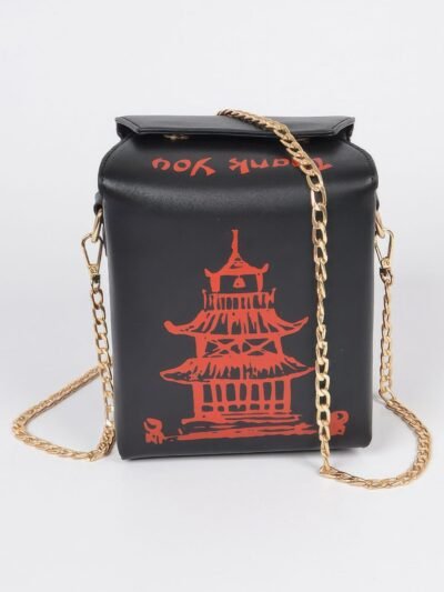 Chinese To Go Box Clutch.