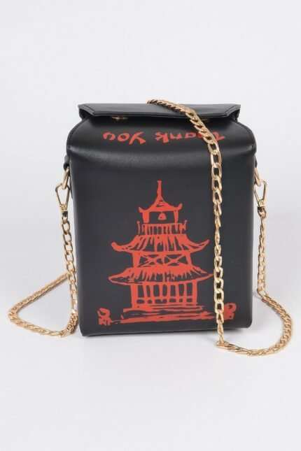 Chinese To Go Box Clutch.