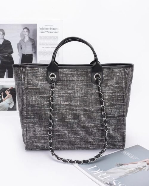 Simple Daily Shoulder Strap Tote Bag