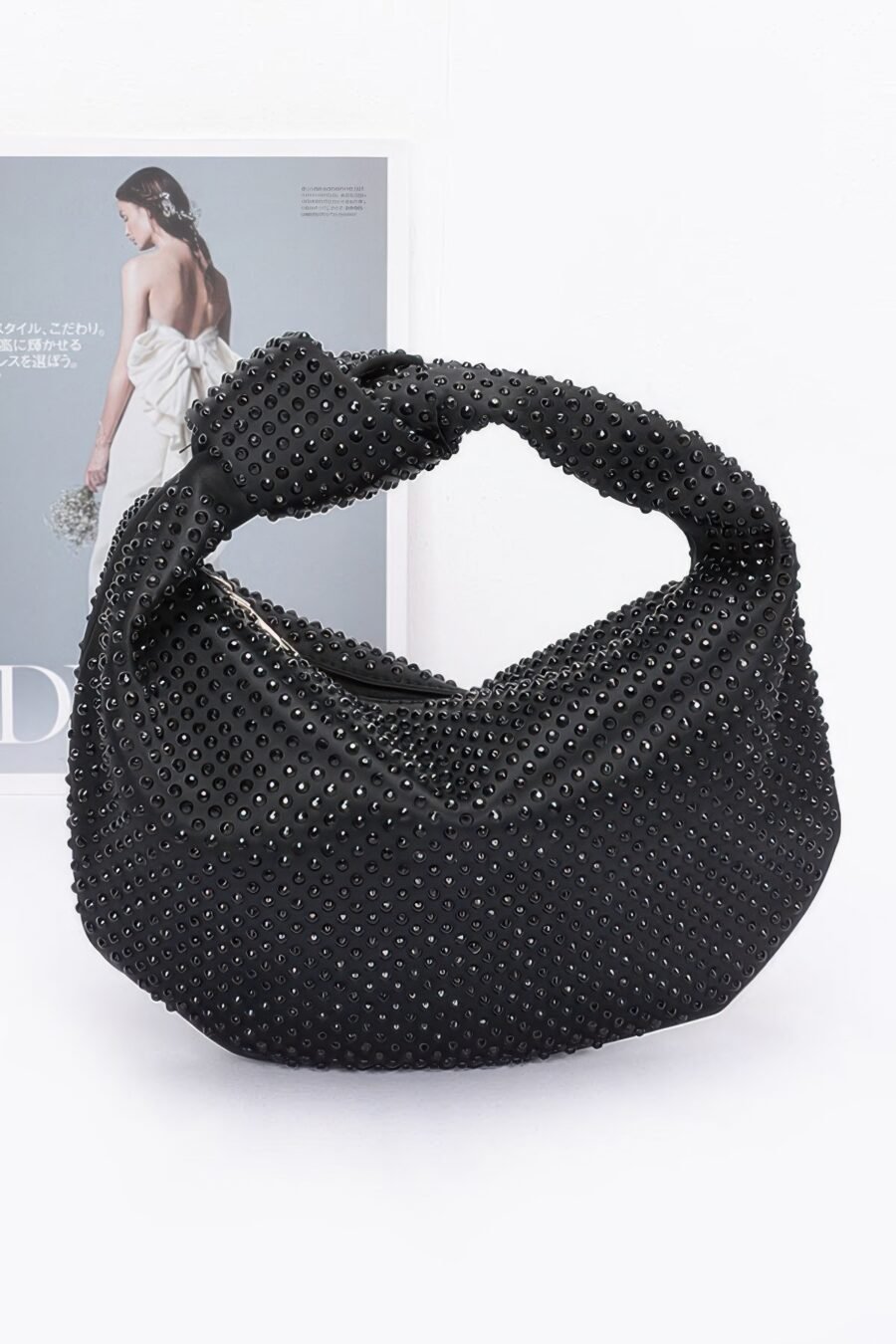 Hotfix rhinestone clutch