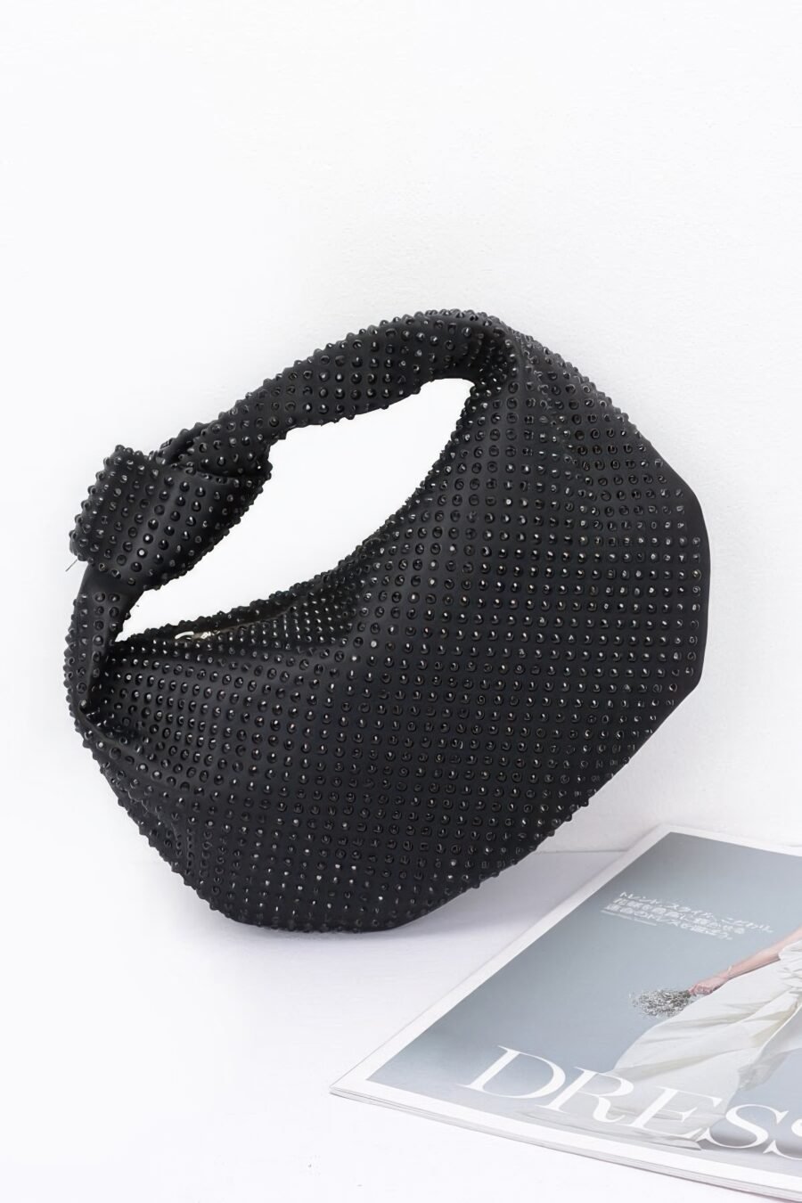Hotfix rhinestone clutch - image 3