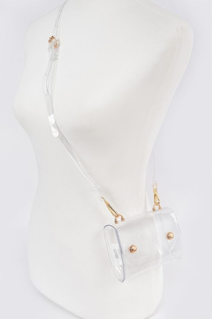 Clear cross body bag
