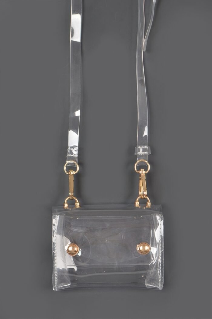 Clear cross body bag