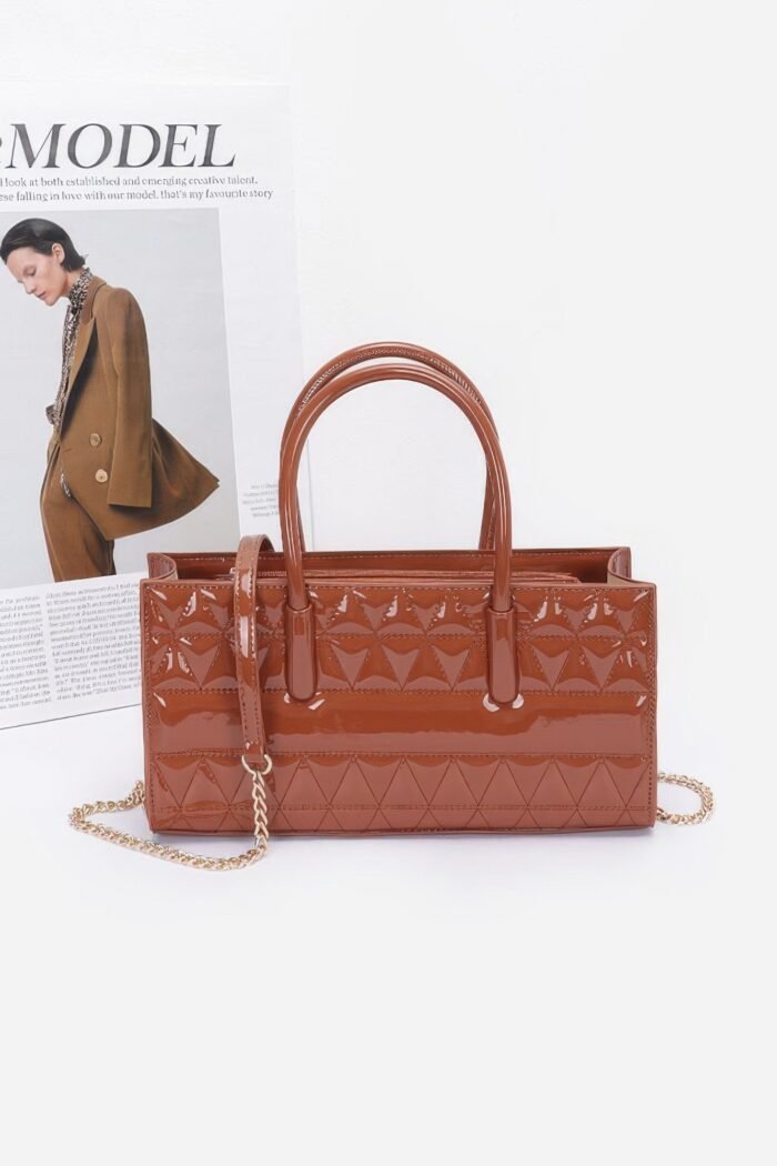 Enamel handbag