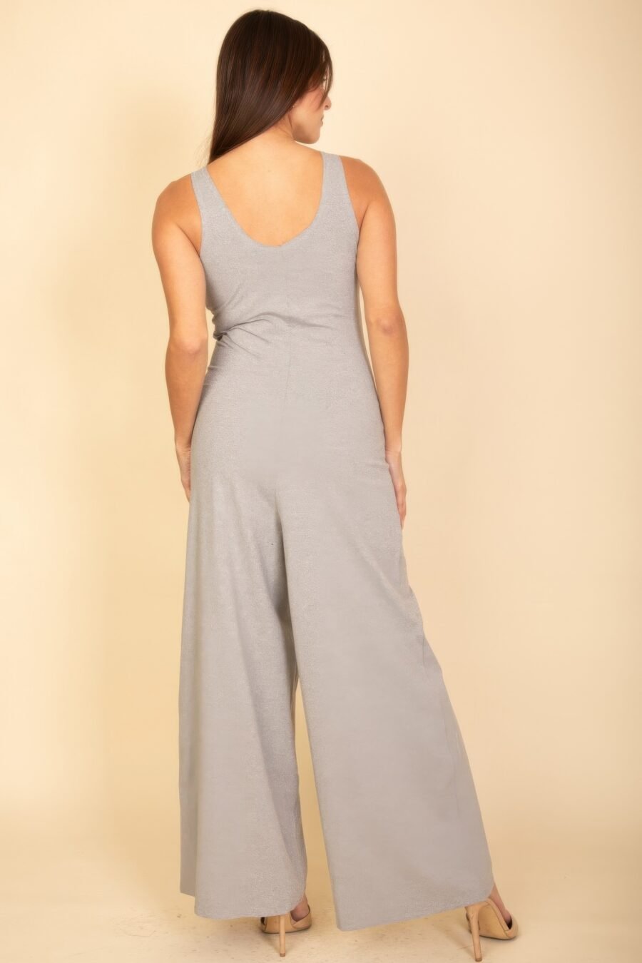 Sleeveless tank wide leg jumpsuit - image 20